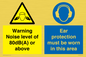 CP7542: Warning Noise level of 80dB(A) or above. Ear protection must be worn in this area