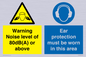 CP7542: Warning Noise level of 80dB(A) or above. Ear protection must be worn in this area