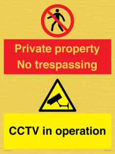 CT16702: Private Property / CCTV in operation