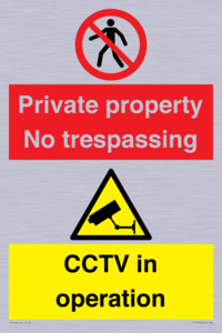 CT16702: Private Property / CCTV in operation