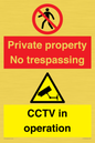 CT16702: Private Property / CCTV in operation