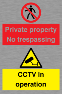 CT16702: Private Property / CCTV in operation
