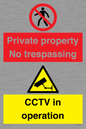 CT16702: Private Property / CCTV in operation
