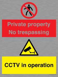 CT16702: Private Property / CCTV in operation