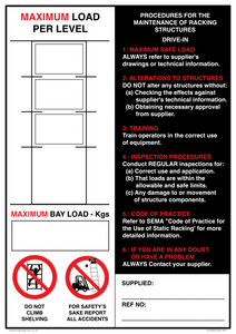 CV13000: DRIVE-IN RACKING STRUCTURES