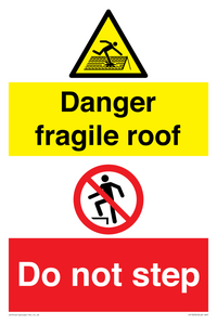 CV13232: Danger fragile roof - Do not step