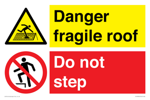 CV13232: Danger fragile roof - Do not step