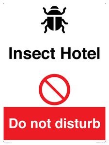 CV16875: Insect Hotel Do not disturb
