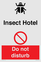 CV16875: Insect Hotel Do not disturb
