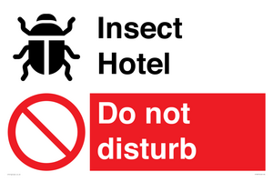 CV16875: Insect Hotel Do not disturb
