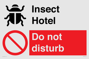 CV16875: Insect Hotel Do not disturb