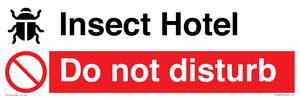 CV16875: Insect Hotel Do not disturb