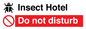 CV16875: Insect Hotel Do not disturb