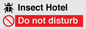 CV16875: Insect Hotel Do not disturb