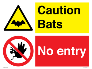 CV16883: Caution Bats No Entry