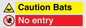 CV16883: Caution Bats No Entry