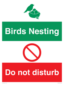 CV16925: Birds Nesting - Do not disturb