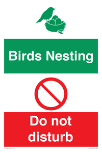CV16925: Birds Nesting - Do not disturb