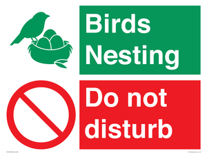 CV16925: Birds Nesting - Do not disturb