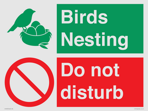 CV16925: Birds Nesting - Do not disturb
