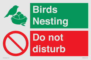 CV16925: Birds Nesting - Do not disturb