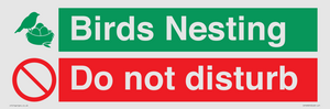 CV16925: Birds Nesting - Do not disturb