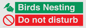 CV16925: Birds Nesting - Do not disturb