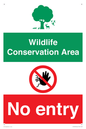 CV16954: Wildlife Conservation Area - No entry
