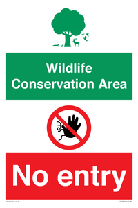 CV16954: Wildlife Conservation Area - No entry