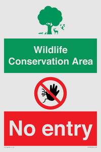 CV16954: Wildlife Conservation Area - No entry