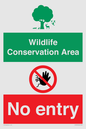CV16954: Wildlife Conservation Area - No entry