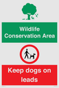 CV16963: Wildlife Conservation Area - Keep dogs on leads