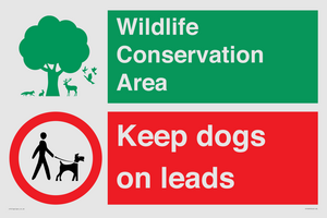 CV16963: Wildlife Conservation Area - Keep dogs on leads