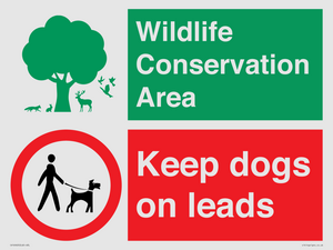 CV16963: Wildlife Conservation Area - Keep dogs on leads