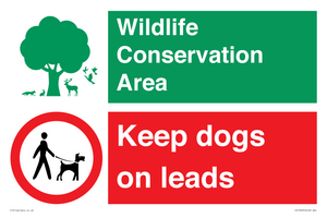 CV16963: Wildlife Conservation Area - Keep dogs on leads