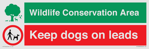 CV16963: Wildlife Conservation Area - Keep dogs on leads
