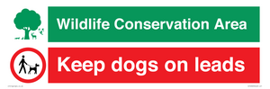 CV16963: Wildlife Conservation Area - Keep dogs on leads