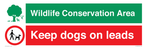 CV16963: Wildlife Conservation Area - Keep dogs on leads
