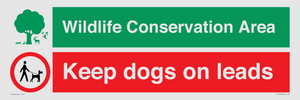 CV16963: Wildlife Conservation Area - Keep dogs on leads