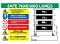 CV5196: Safe Working Load Racking Sign