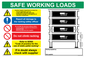 CV5196: Safe Working Load Racking Sign