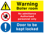 CV5467: Boiler room, No admittance & Door kept locked