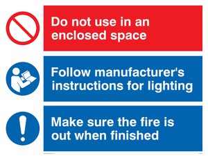 CV5577: BBQ combination sign