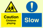 CV5585: Children playing Slow Combination Sign