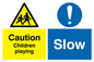 CV5585: Children playing Slow Combination Sign