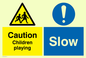 CV5585: Children playing Slow Combination Sign