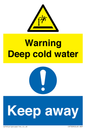 CV7328: Warning Deep cold water Keep away