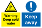CV7328: Warning Deep cold water Keep away
