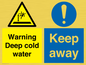 CV7328: Warning Deep cold water Keep away