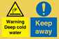 CV7328: Warning Deep cold water Keep away
